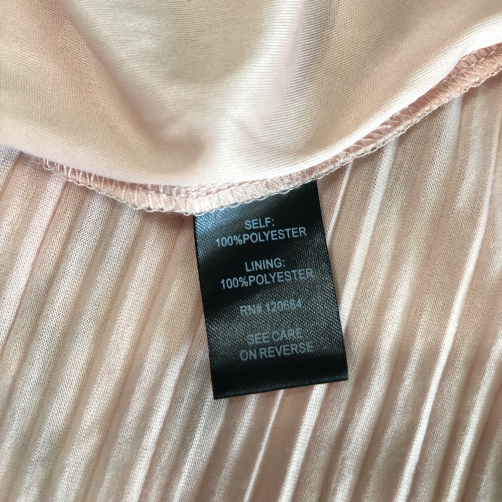 Pretty Ballet Pink Pleated Skirt Torrid Size 0 - Picture 5 of 9